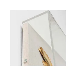 KARE Design Tableau 3D Ailes Blanches Et Dorées 120x120cm ^ Tableau