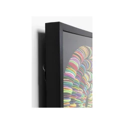 KARE Design Tableau 3D Pasta Cercles 80x80cm ^ Tableau