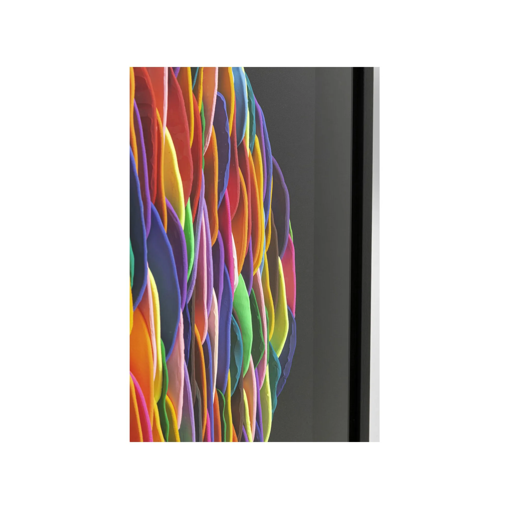 KARE Design Tableau 3D Pasta 80x80cm ^ Tableau
