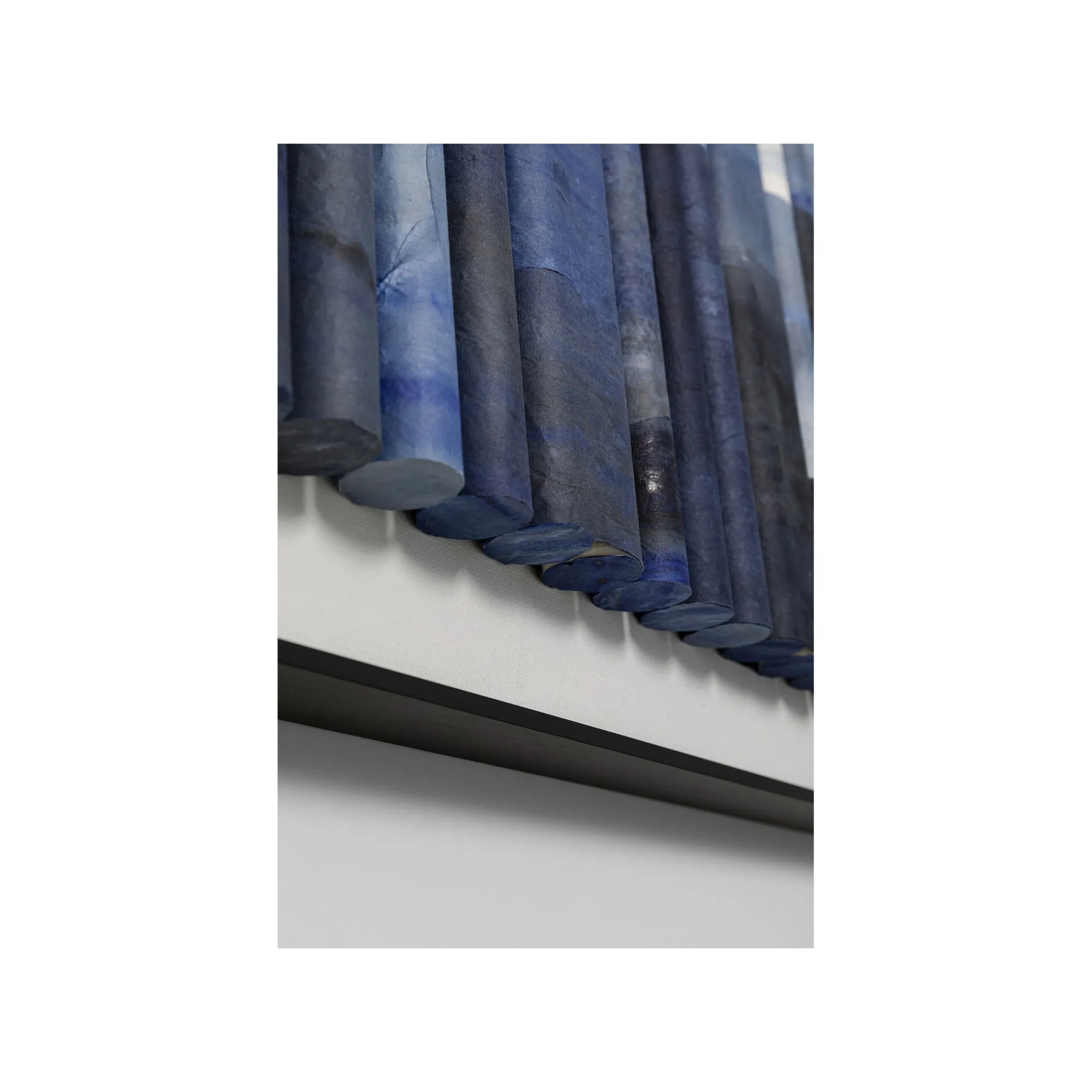 KARE Design Tableau 3D Shadow Skyline Bleu 160x60cm ^ Tableau