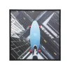 KARE Design Tableau 3D Skater Building 149x149cm ^ Tableau