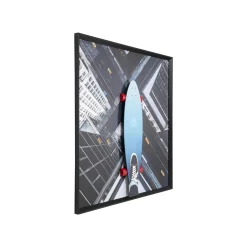 KARE Design Tableau 3D Skater Building 149x149cm ^ Tableau