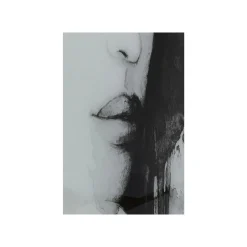 KARE Design Tableau En Verre Fumée Visage 100x150cm ^ Tableau