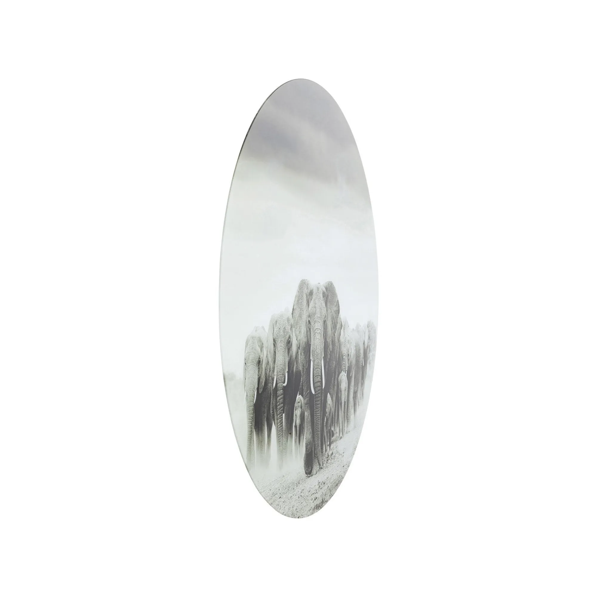 KARE Design Tableau En Verre Marche Des éléphants 120cm ^ Tableau