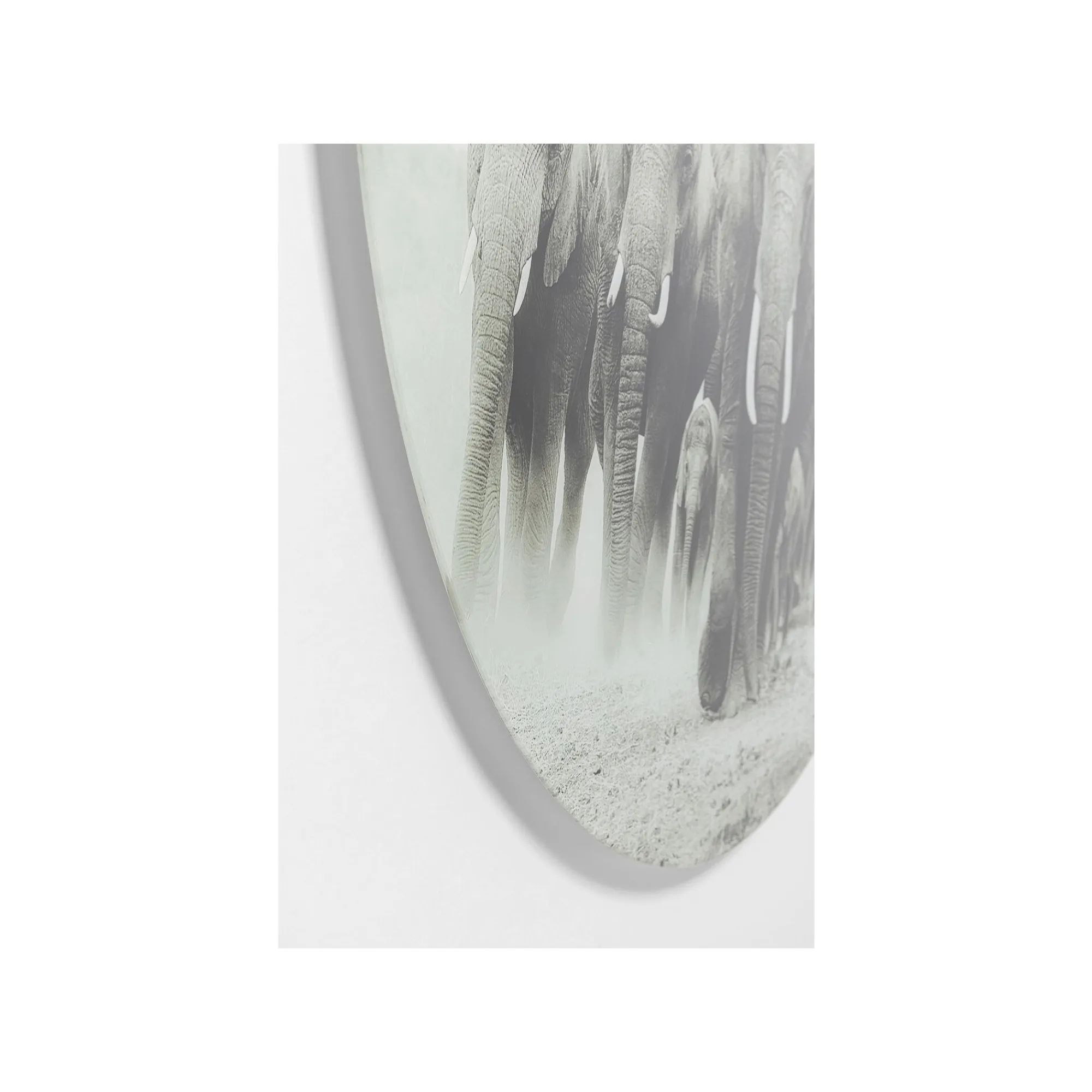KARE Design Tableau En Verre Marche Des éléphants 120cm ^ Tableau