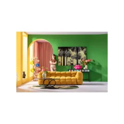 KARE Design Tableau En Verre Palmiers 180x120cm ^ Tableau