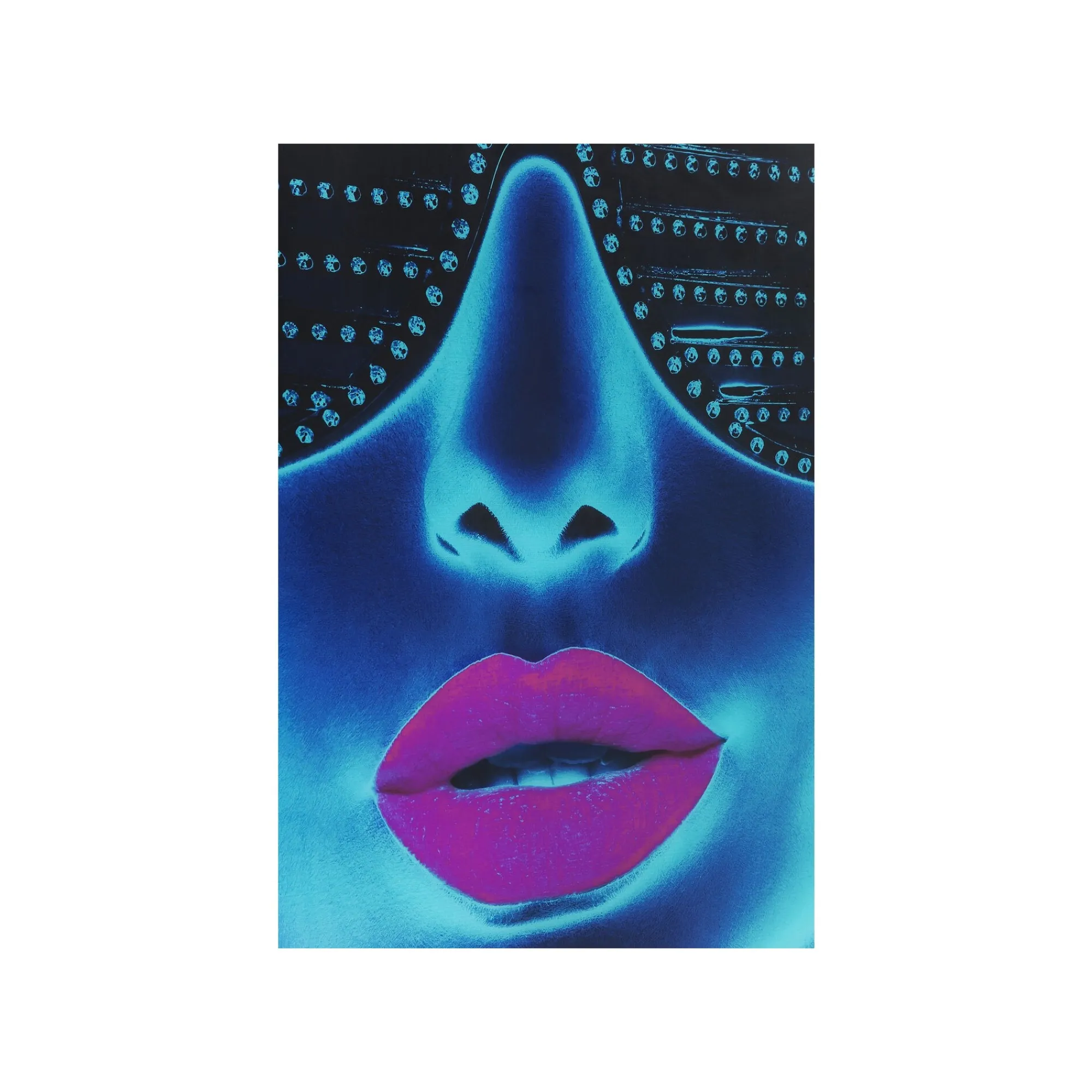 KARE Design Tableau En Verre Tough Girl 120x120cm ^ Tableau
