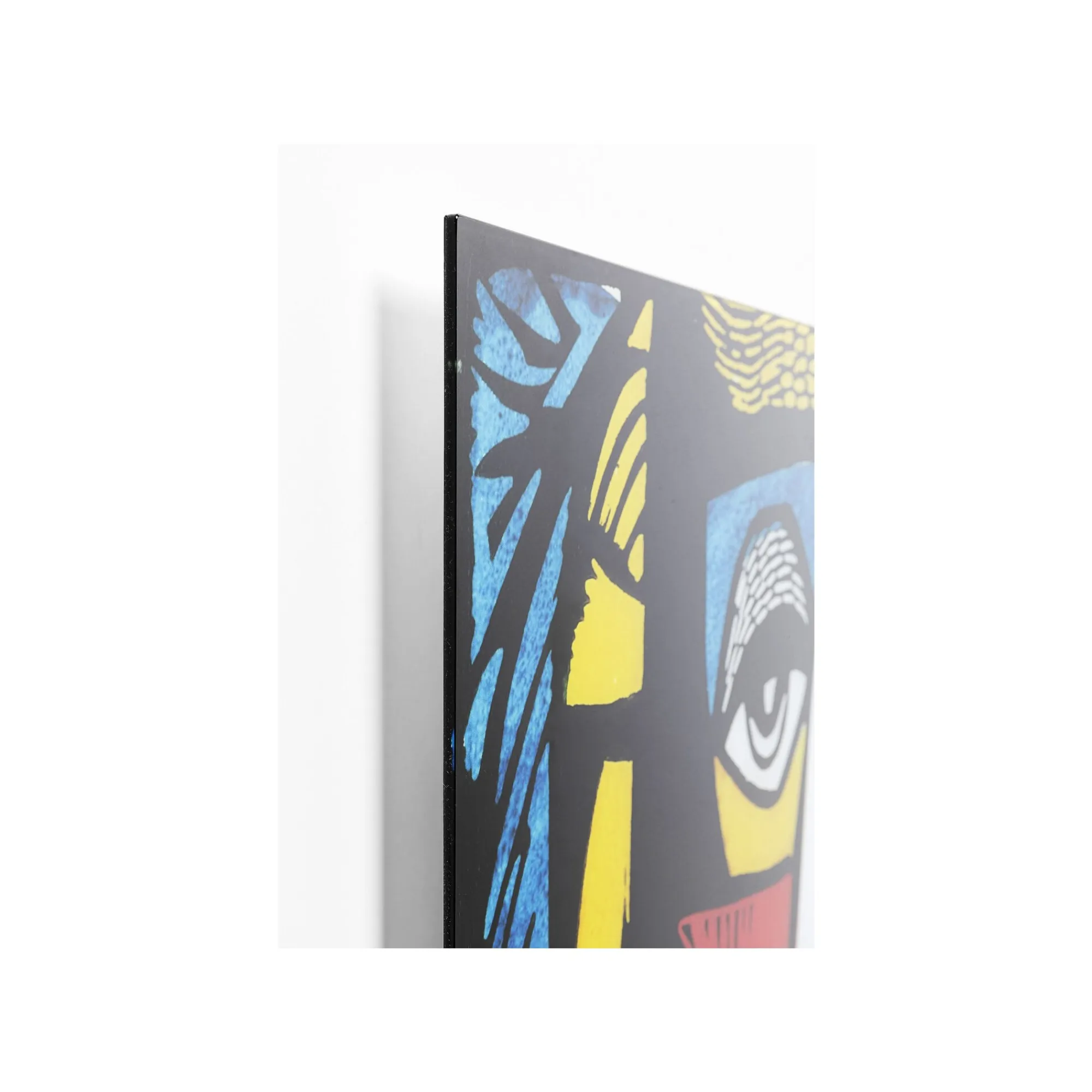 KARE Design Tableau En Verre Visages Abstraits 150x100cm ^ Tableau