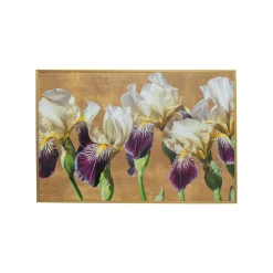 KARE Design Tableau Fleurs Iris 150x100cm ^ Tableau
