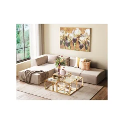 KARE Design Tableau Fleurs Iris 150x100cm ^ Tableau