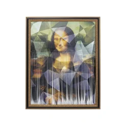 KARE Design Tableau Frame Mademoiselle Lisa 130x163cm ^ Tableau