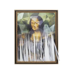 KARE Design Tableau Frame Mademoiselle Lisa 130x163cm ^ Tableau