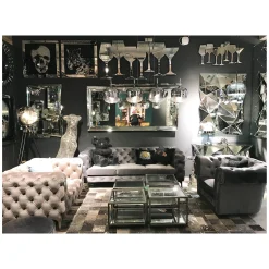 KARE Design Tableau Frame Miroir Léopard 80x80cm ^ Tableau