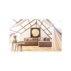 KARE Design Tableau Golden Snail 120x120cm ^ Tableau