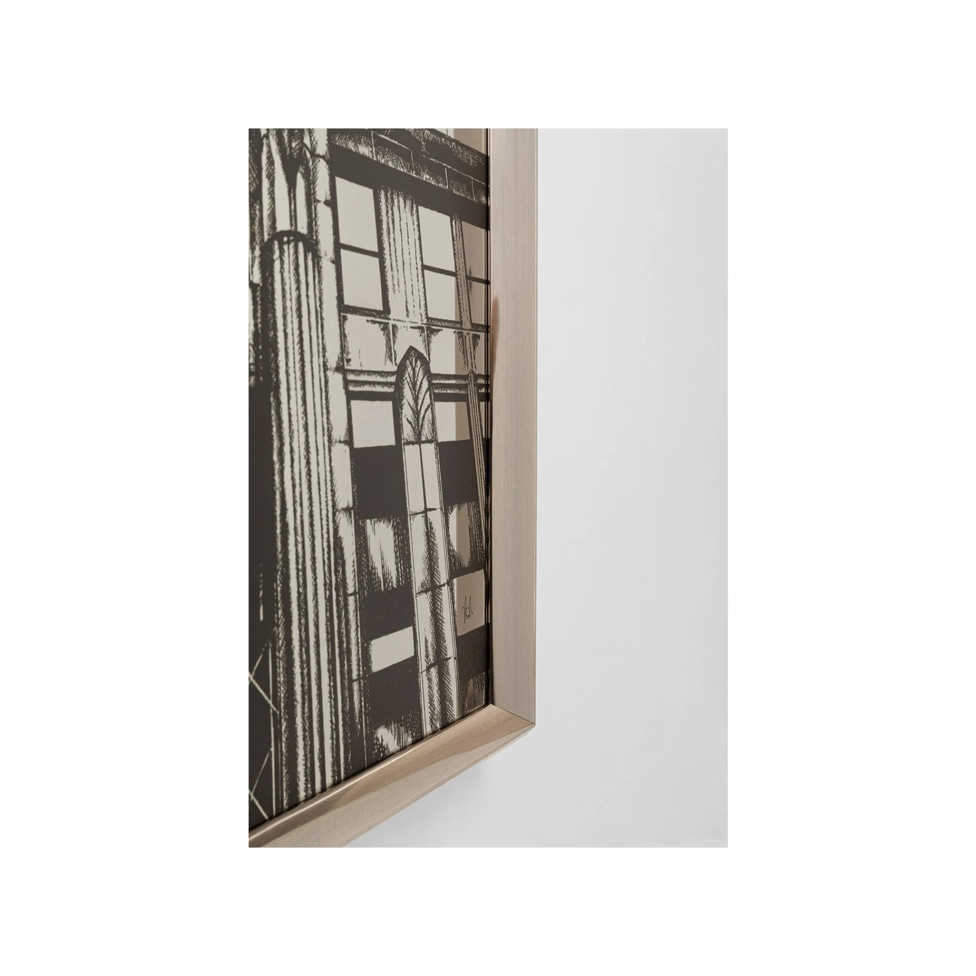 KARE Design Tableau Miroir Empire State 77x130cm ^ Tableau