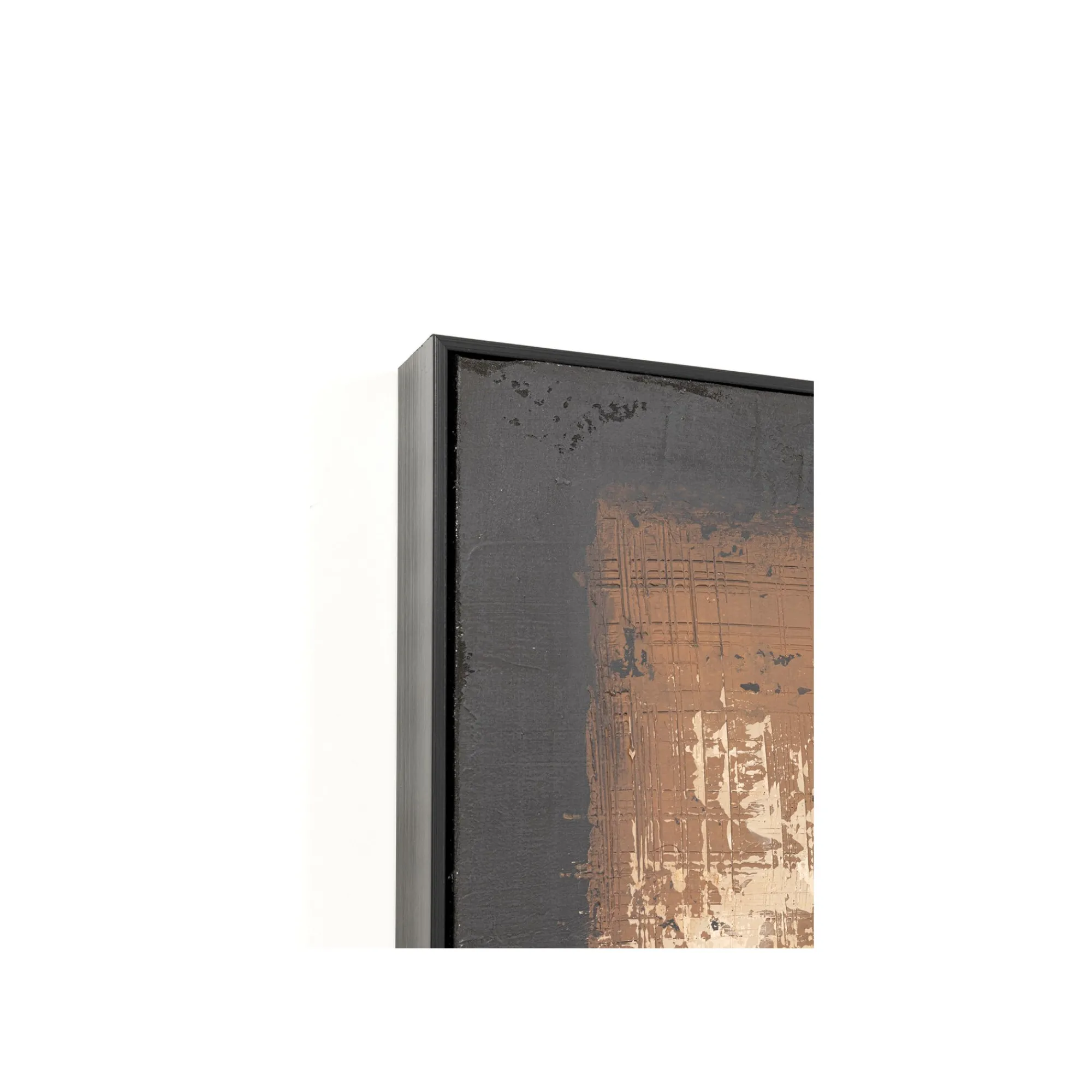 KARE Design Tableau Silence 120x120cm Marron ^ Tableau