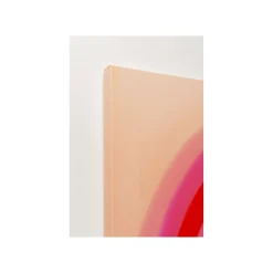 KARE Design Tableau Tendency Cercles Roses 120x120cm ^ Tableau
