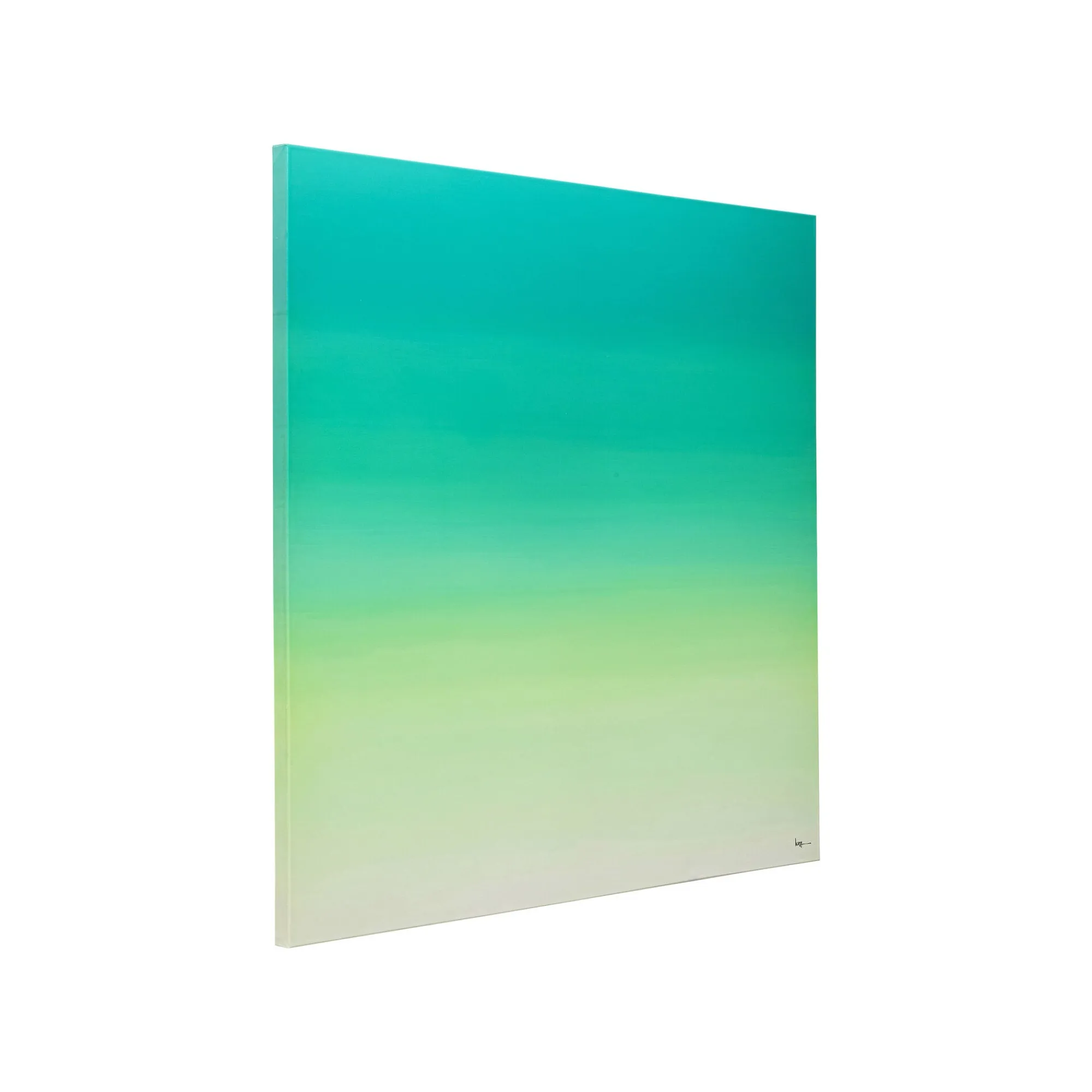 KARE Design Tableau Tendency Vert 120x120cm ^ Tableau