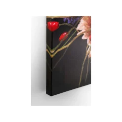 KARE Design Tableau Touched Bouquet De Fleurs Roses 140x200cm ^ Tableau