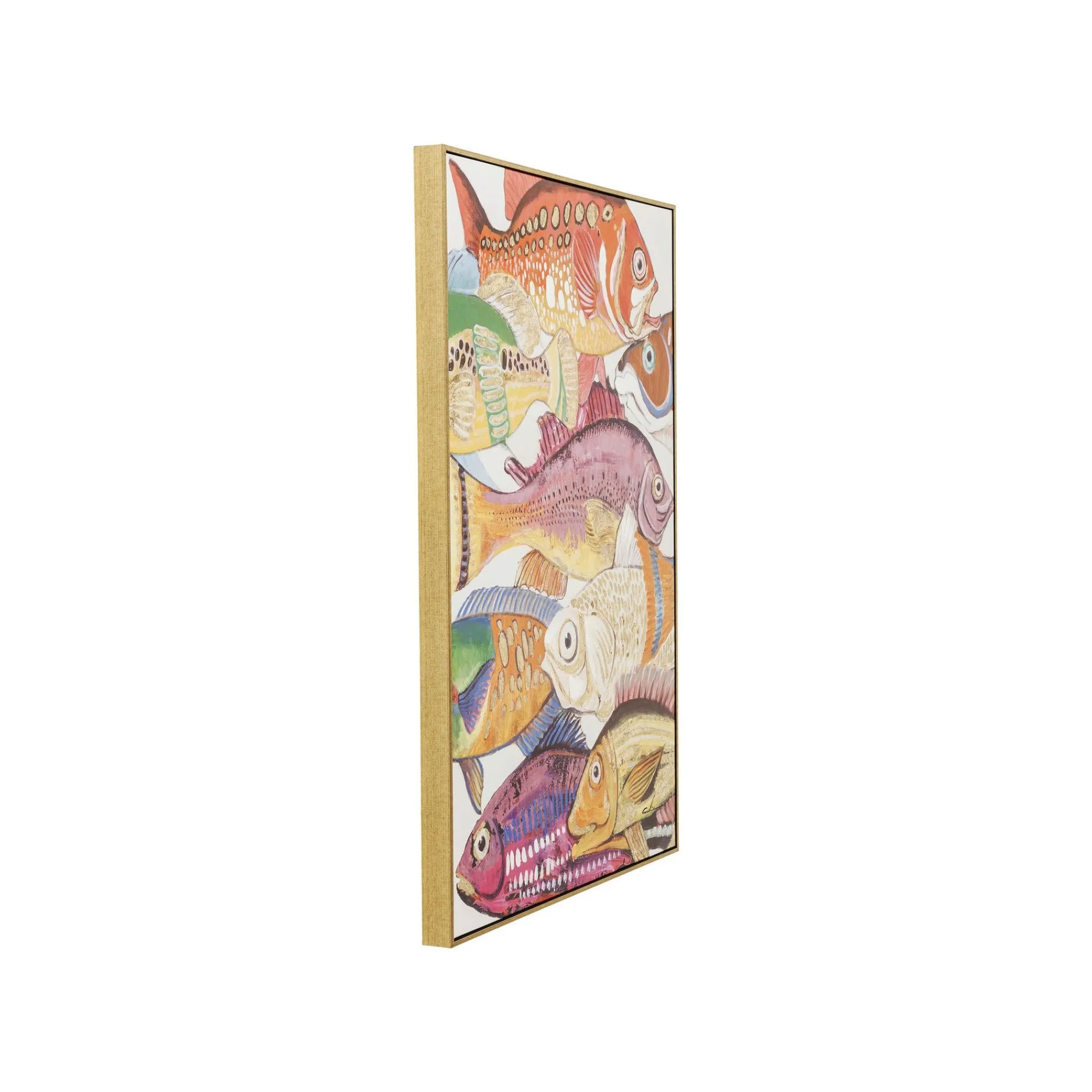 KARE Design Tableau Touched Fish Meeting One 70x100cm ^ Tableau