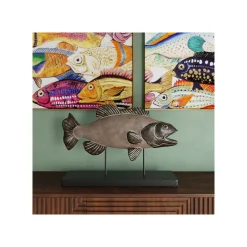 KARE Design Tableau Touched Fish Meeting One 70x100cm ^ Tableau