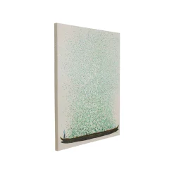KARE Design Tableau Touched Fleurs Pirogue Beige Et Vert 80x100cm ^ Tableau