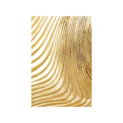 KARE Design Tableaux Wave Dorés Set De 2 ^ Tableau