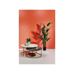 KARE Design Tables Basses Mystic Rondes Set De 2 ^ Table Basse