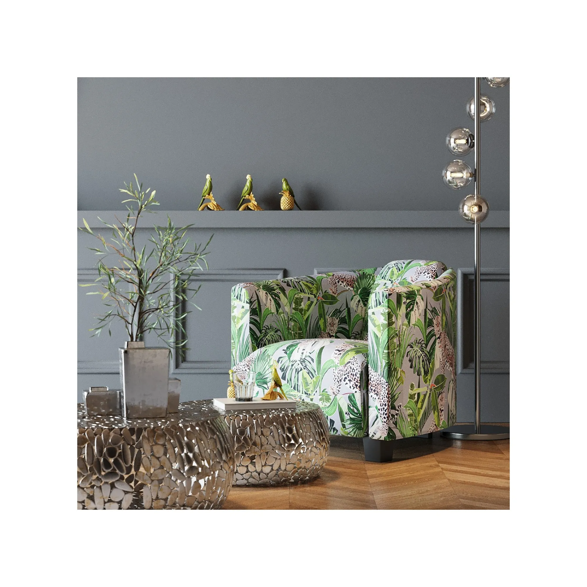 KARE Design Tables Basses Pebbles Deluxe Set De 2 Argent ^ Table Basse