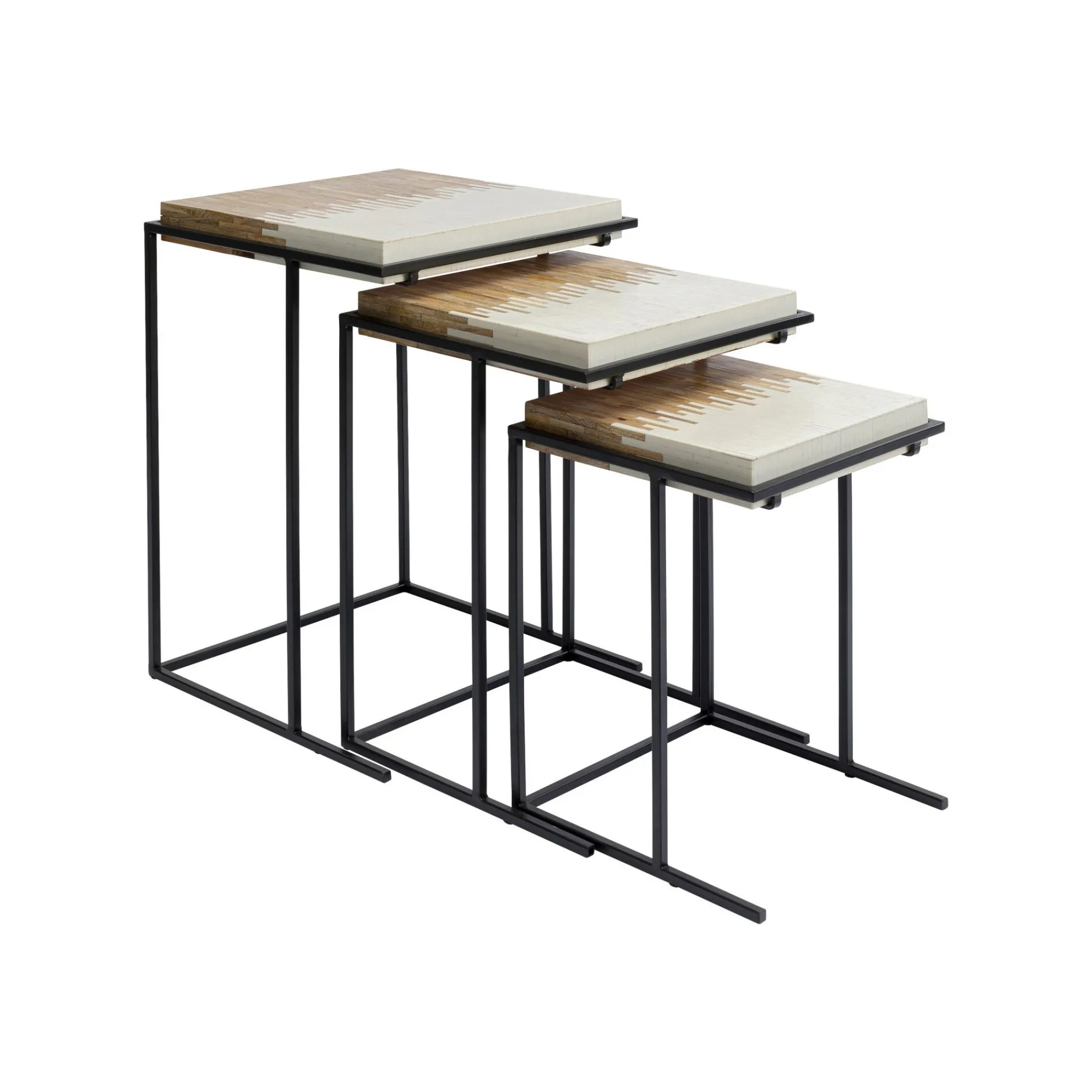 KARE Design Tables D'appoint Bora Bora Set De 3 ^ Table D'Appoint & De Chevet