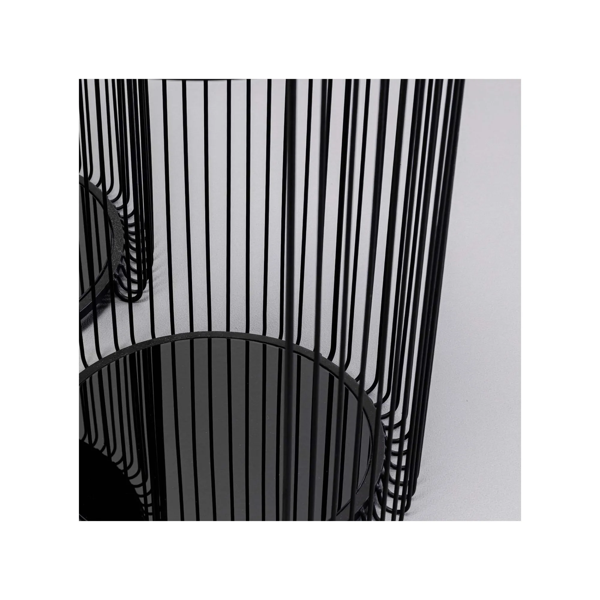 KARE Design Tables D'appoint Wire Double Noires Set De 2 ^ Table D'Appoint & De Chevet