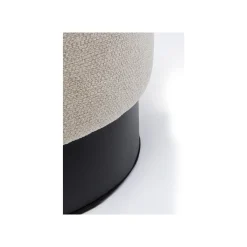KARE Design Tabouret Cherry Crème Et Noir ^ Tabouret & Pouf