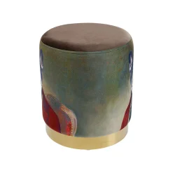 KARE Design Tabouret Cherry Monsieur Chien Laiton ^ Tabouret & Pouf