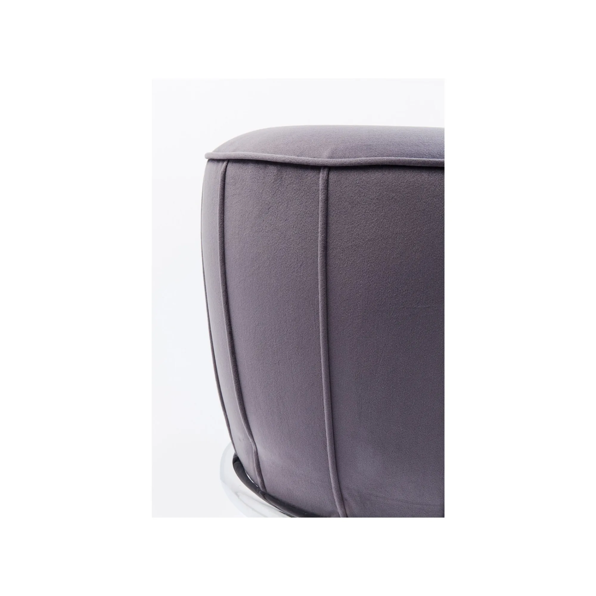 KARE Design Tabouret De Bar After Work Velours Gris ^ Bar & Tabouret De Bar