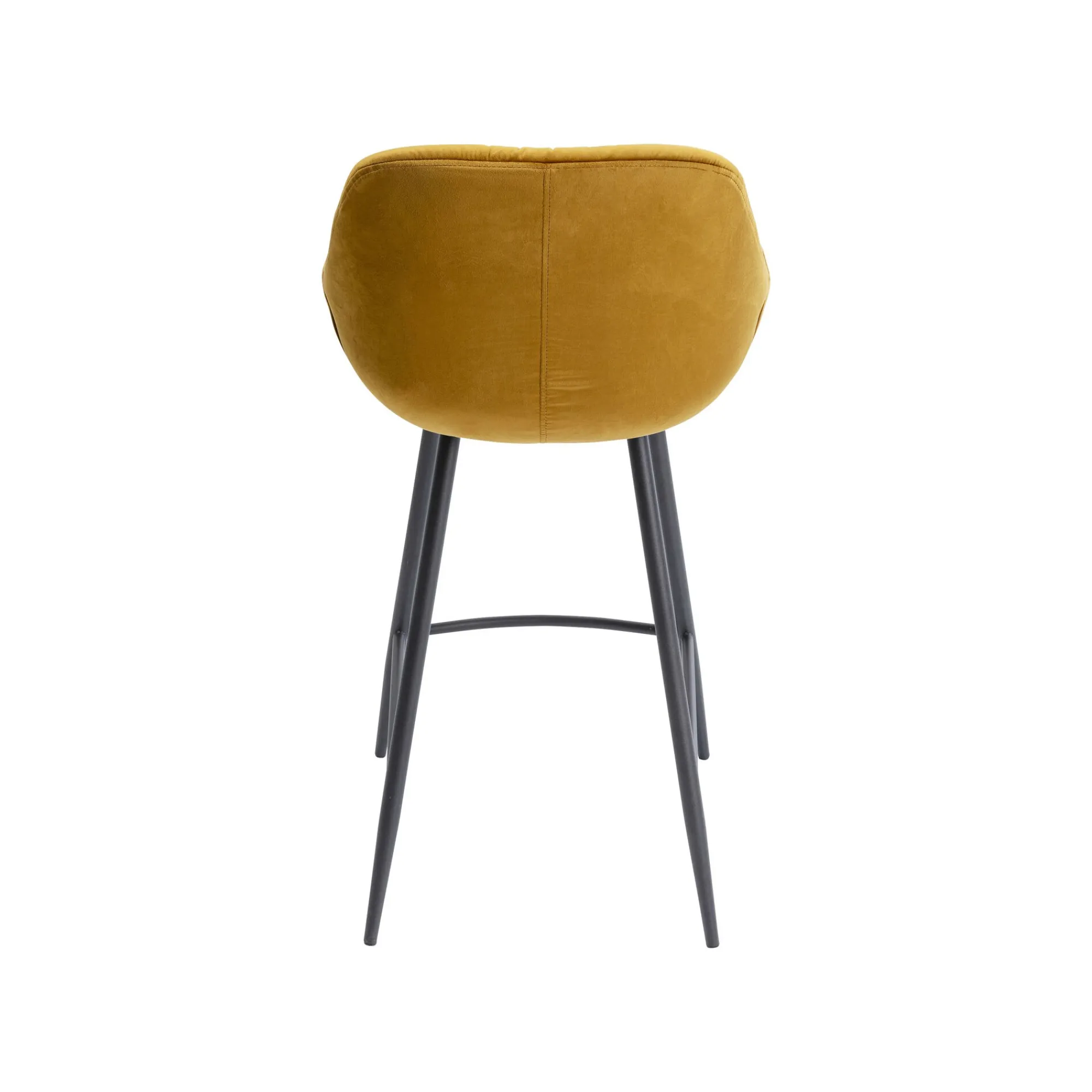 KARE Design Tabouret De Bar Bristol Velours Jaune ^ Bar & Tabouret De Bar