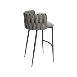 KARE Design Tabouret De Bar Cheerio Gris ^ Bar & Tabouret De Bar