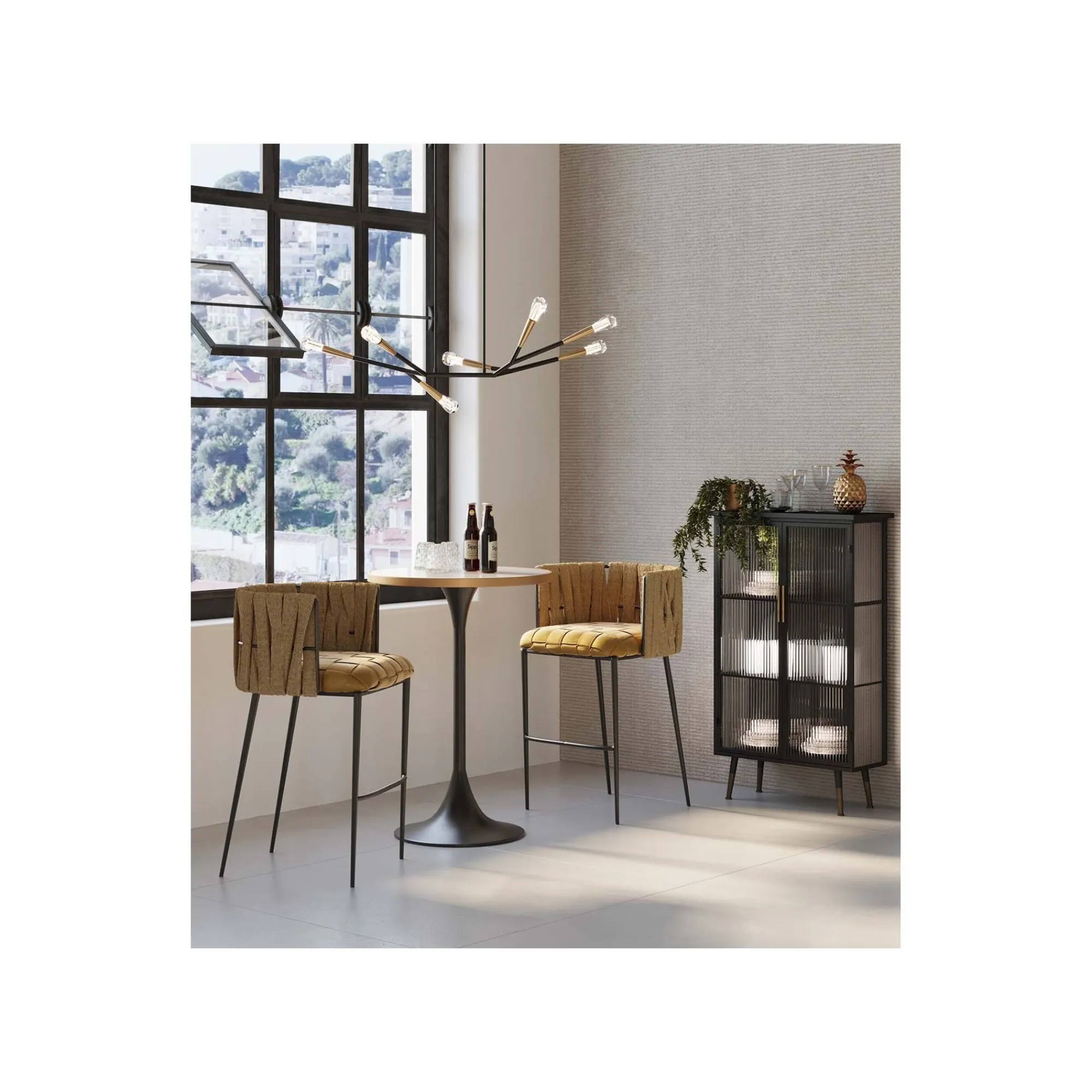 KARE Design Tabouret De Bar Cheerio Jaune ^ Bar & Tabouret De Bar