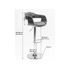 KARE Design Tabouret De Bar Costa Nature ^ Bar & Tabouret De Bar