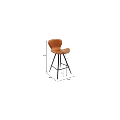 KARE Design Tabouret De Bar Rusty Marron ^ Bar & Tabouret De Bar