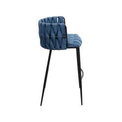 KARE Design Tabouret De Bar Saluti Bleu ^ Bar & Tabouret De Bar