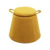 KARE Design Tabouret Thimble Jaune ^ Tabouret & Pouf