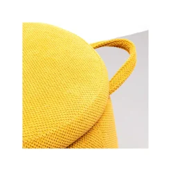 KARE Design Tabouret Thimble Jaune ^ Tabouret & Pouf
