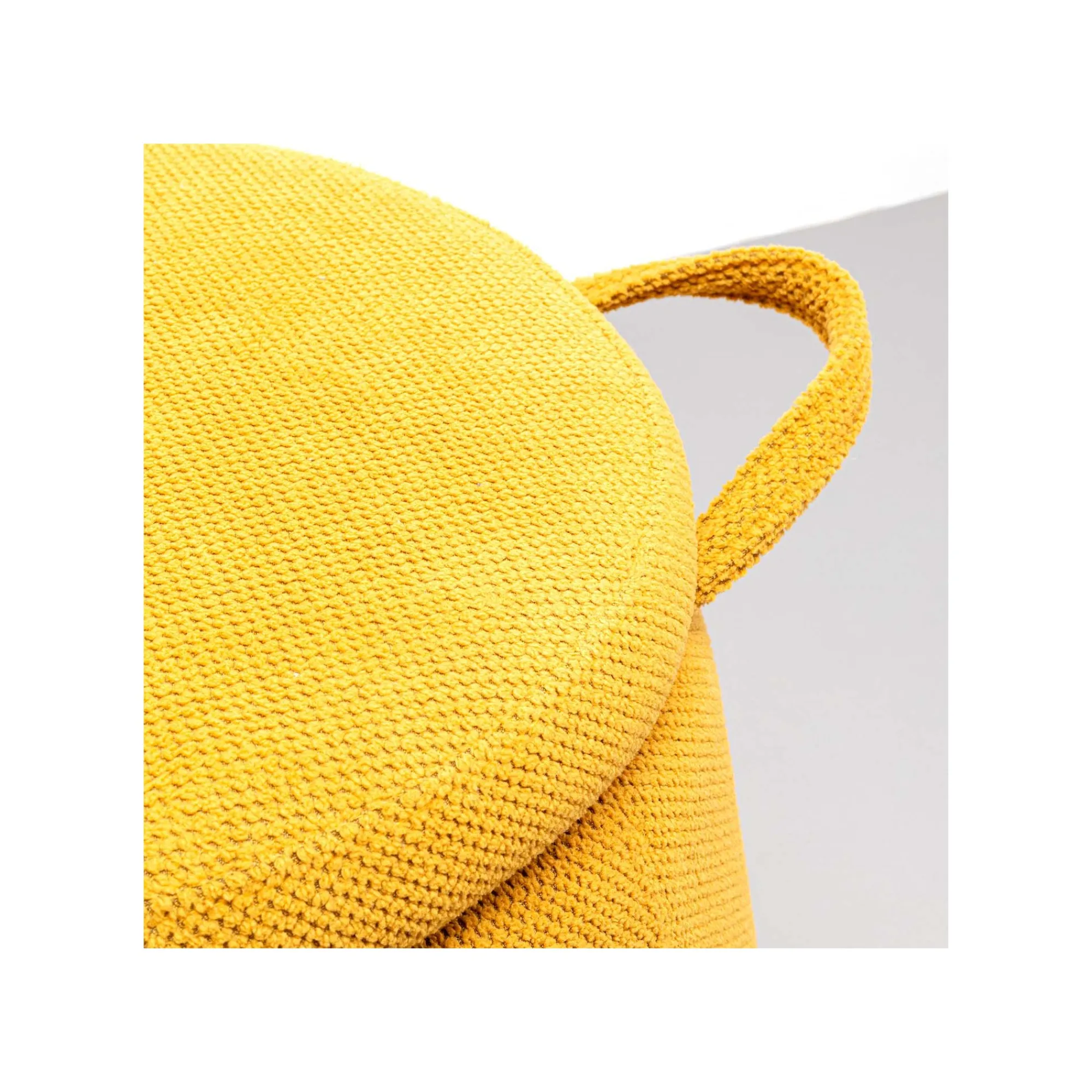 KARE Design Tabouret Thimble Jaune ^ Tabouret & Pouf