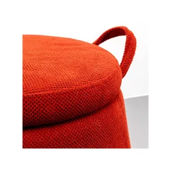 KARE Design Tabouret Thimble Rouge ^ Tabouret & Pouf