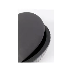 KARE Design Tabouret-coffre Roma Velours Gris ^ Tabouret & Pouf|Coffre & Malle
