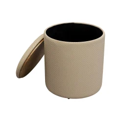 KARE Design Tabouret-coffre Venezia Crème ^ Tabouret & Pouf|Coffre & Malle