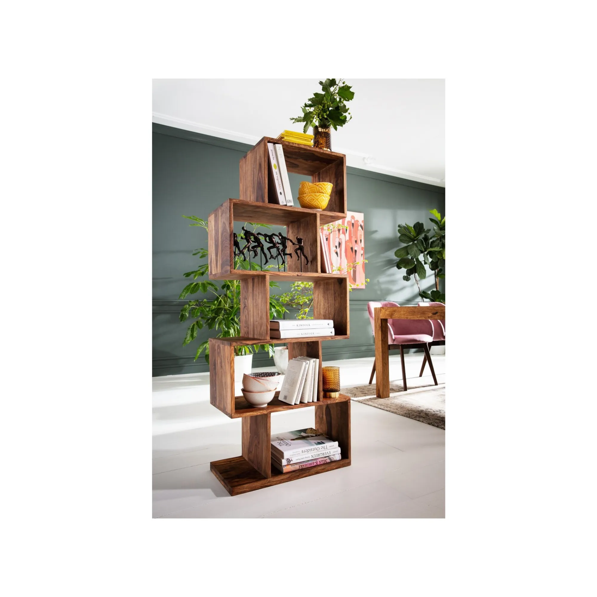 KARE Design Étagère Authentico Zig Zag 150x60cm ^ Étagère Et Bibliothèque