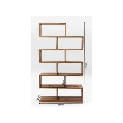 KARE Design Étagère Authentico Zig Zag 180x100cm ^ Étagère Et Bibliothèque