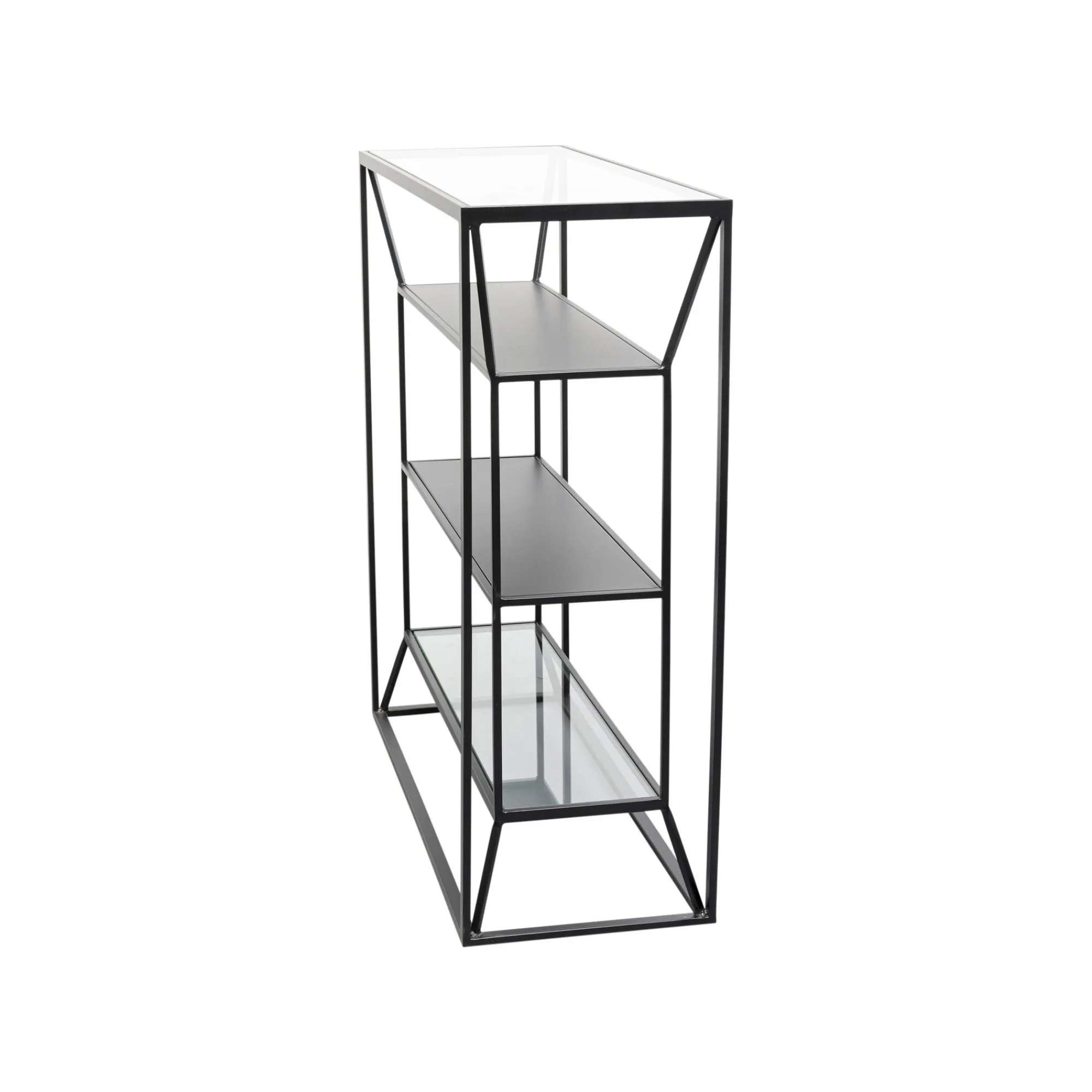 KARE Design Étagère Corinne 90x90cm Noire ^ Étagère Et Bibliothèque