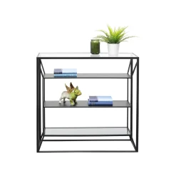 KARE Design Étagère Corinne 90x90cm Noire ^ Étagère Et Bibliothèque